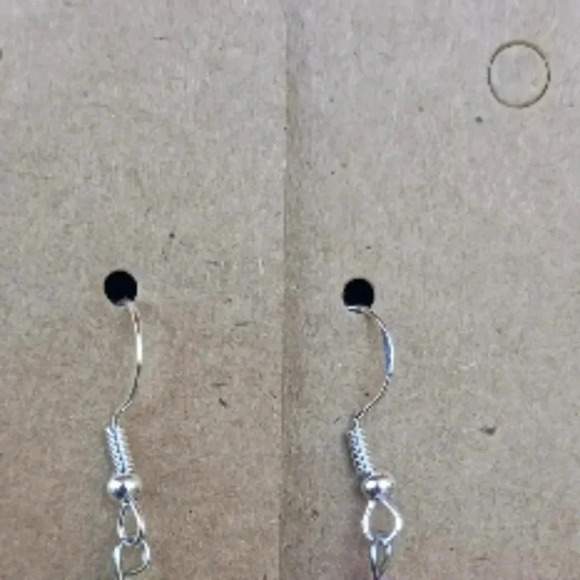 Two pairs NWT .925 silver beaded earrings.. - Picture 4 of 4